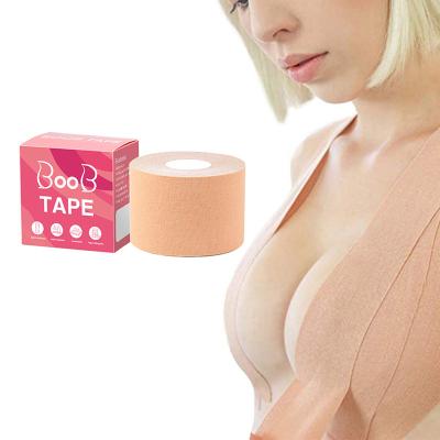 China Wholesale underwear customization women gaff tape silicone with box breast lift up bra tape body creams seamless breast underwear tape for sale