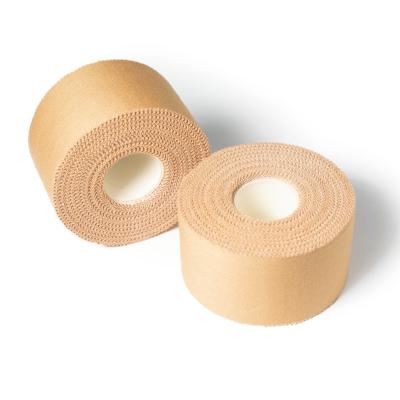 China High Obdurability Obdurability Skin Cotton Breathable Easy Sports Strapping Tape for sale