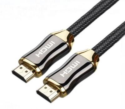 China COMPUTER HDTV cable 19pin male to male assembly metal, nylon braided for sale