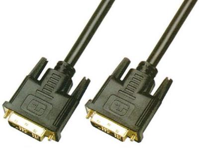 China Single Speaker Link DVI Cable 18+1 MALE TO DVI 18+1 MALE for sale