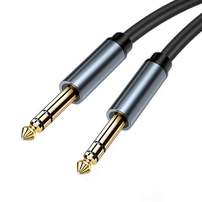 China COMPUTER audio cable: 6.5mm male to large male dual channel cable three core table electric guitar electronic piano tuning audio cable for sale