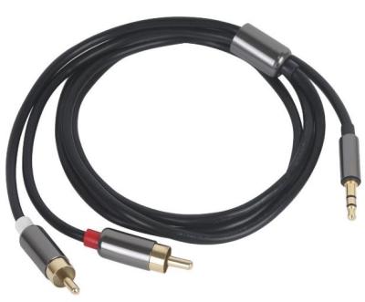 China COMPUTER RCA Cable, 3.5mm Plug-2RCA Stereo Plugs for sale