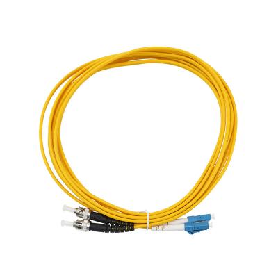 China Double Core Single Mode Computer St-LC Pigtail Optical Fiber Jumper Pigtail Electrical Grade for sale