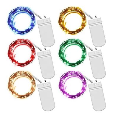 China Amazon Coastal Hot Selling Waterproof Battery String Copper Wire LED Fairy String Light for sale