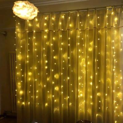 China 8 Functions Factory Direct Indoor Curtain Light Warm /Outdoor Holiday Lighting Christmas Lights Led Fairy Wall for sale