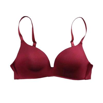 China New Design Anti-Allergy Slim And Light No Trace No Steel Ring Bra Gather One-piece Sleep Sports Girl Bra Anti-lighting Underwear for sale