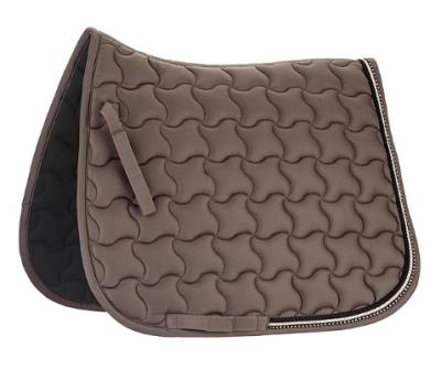 China Versatile soft equestrian saddle pad for riding, different size and color for choice for sale