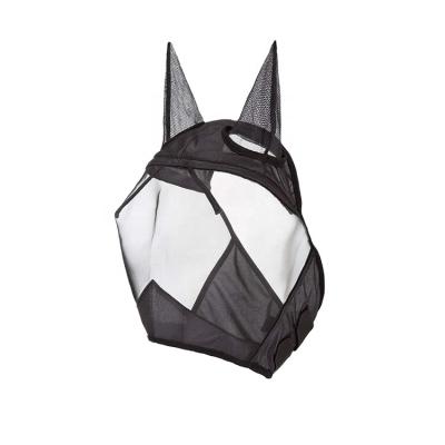 China Horse Lightweight Mosquito Design Mesh Mask Rider Provides Breathable Detachable Mask for sale