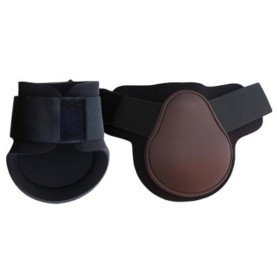 China Easier to adjust the tightness of the leg protectors. Easier to adjust the tightness of the leg protectors. PU Jumping Obstacle Horse Cuffs Plus Dive Gear, Multiple Sizes to Adjust Tension-Hind Legs for sale