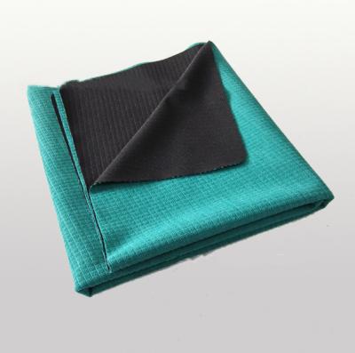 China Non Slip Aborsent Portable Yoga Towel Fabric Ultrathin Rubber Towel for sale