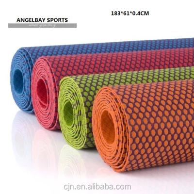 China Wholesale Eco-Friendly Hex Point Non-Slip Premium Non-Slip Natural Rubber Yoga Mat Idea For Yoga Ashtanga for sale