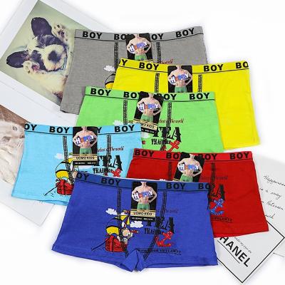 China New Style Wholesales Hot Sales Boy's Underwear Comfortable children Cotton Print Panty Boxer UOMO KIDS Briefs for sale