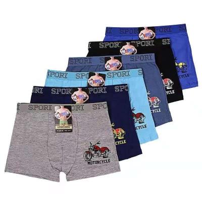 China Wholesales Boy's Comfortable Boxer Underwear Kids Briefs Cotton Men's Boxer Shorts for Men Plain Printed Spandex / Cotton for sale