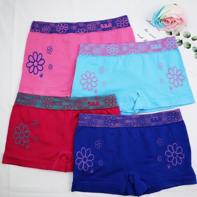 China Fancy girls underwear Customized soft young girls underwear 9-12 years polyester girls underwear for sale