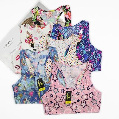 China Factory Outlet New Ladies sexy vest women's print underwear Girl top tank wholesale lingerie for sale