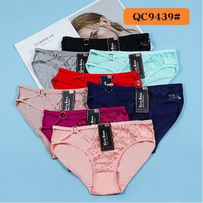 China SIETE ROSA Factory Outlet ladies cotton panties women's lace underwear everyday comfortable briefs for sale