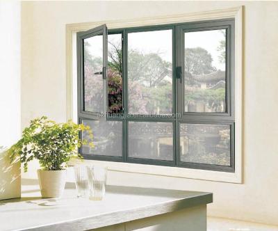 China factory price aluminum swing windows in china for sale for sale