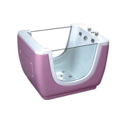 China Fashionable New Style BB002 Eco-friendly Material Acrylic Bathtub, Thermostatic Function Baby Bathtub For Spa for sale