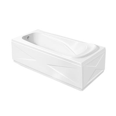 China Bilateral Apron Double Side Acrylic Bathtub Small Deep Soaking Tub K-3308 for sale