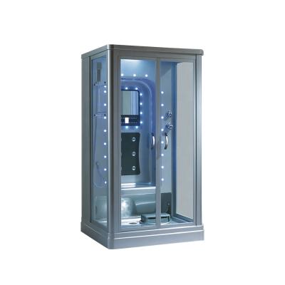 China Full Computer Control Panel Portable Infrared Steam Strengthen Shower Cabin Sauna In Poland for sale