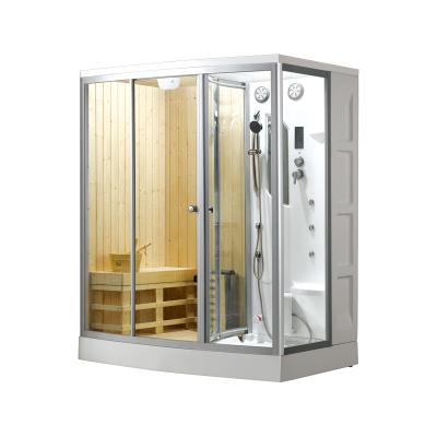 China Computer Control Panel New Products Luxury Small Home Made Portable Steam Saunas for sale