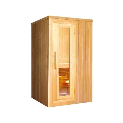 China Computer control panel K-7123 hot sale far infrared beauty sauna room for spa, traditional sauna room for sale