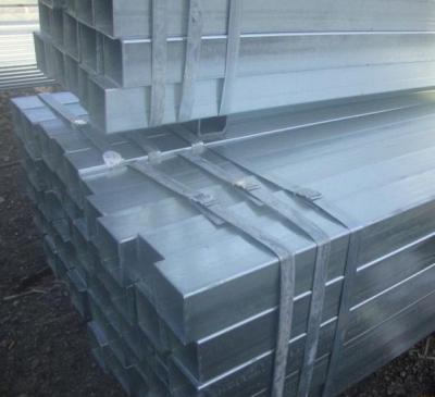 China Structure Pipe Pre Galvanized Low Price Agricultural Square Steel Iron Greenhouse Rectangular Tube for sale