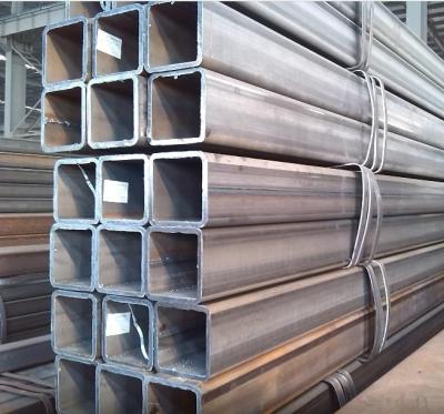 China Rectangular Welded Structure Pipe SS400 Square Hollow Steel Pipes for sale