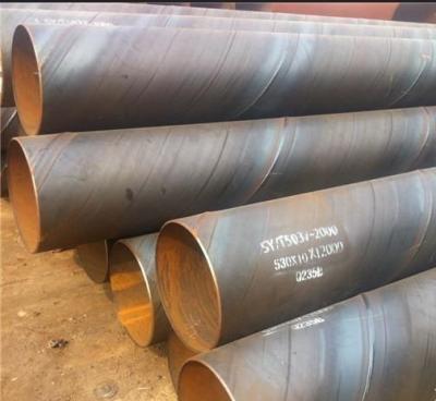 China Pipe 14 Inch Q235 Q195 Q345 Liquid Carbon Hot Rolled Soft Spiral Welded Steel Pipe For Piling for sale