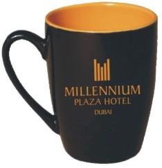 Cina le tazze di tè ceramiche delle tazze da caffè dell'hotel di 80*H105mm hanno personalizzato il logo in vendita