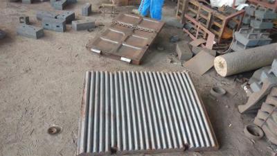 China ASTM A128 Grade C High Mn Steel Jaw Plates for Jaw Crushers EB12001 for sale