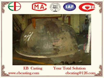 China Cast steel Crucibles foe melting kettles EB4033 zu verkaufen