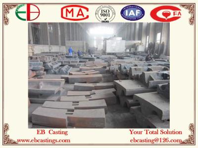 China Φ12.2x4.9m SAG Mill Shell Liners Pearlitic Cr-Mo Steel HB310-HB420 EB7005 for sale