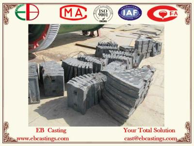 China Intemediate Grid Liners & Shell Liners for Cement Mills EB5013 for sale