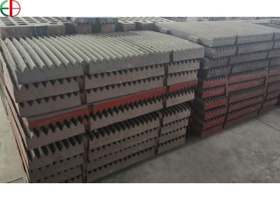 China Alloy Steel Fixed Jaw Plates Crusher Wear Parts Jaw Crusher Spares Liner Plate for sale