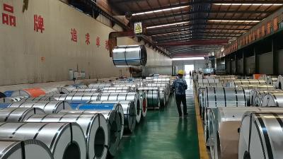 China Bobina galvanizada sumergida caliente de Chromated, grueso de acero no engrasado 0.3m m de la bobina de Gl 1.2m m en venta