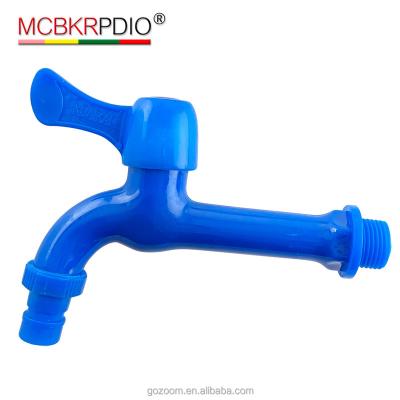 China MCBKRPDIO 2022 Hot Sales Colorful Factory Supply high quality plastic water hose cock PP/PVC faucet water bib tap for sale