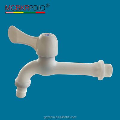 China MCBKRPDIO Single Handle Wall Mounted outdoor water valve taps plastic faucet water tap for sale