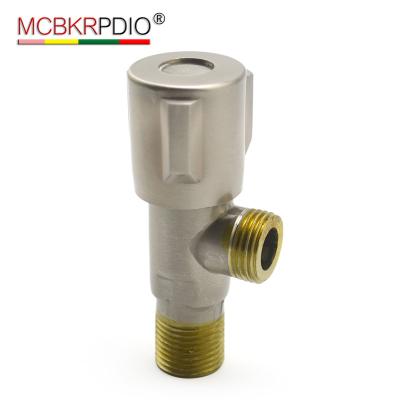 China MCBKRPDIO Zinc Angle Valve High Quality Zinc Alloy Brushed Cheap Angle Valve for sale