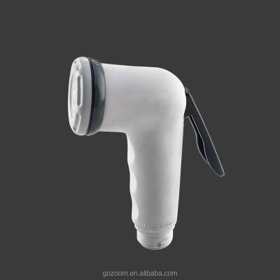 China MCBKRPDIO White ABS Plastic Toilet Spray Gun Handheld Bidet Shower Sets With Hose And Holder Custom Carton for sale