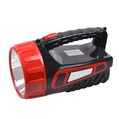 China Residential Handheld Emergency Torch Flashlight Spotlight LED High Power Rechargeable Search Lights for sale