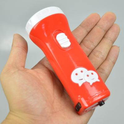 China Mini High Quality Super Bright Plastic Rechargeable Led Flashlight Use Outdoor/Indoor Wholesale Kids Small Flashlight for sale