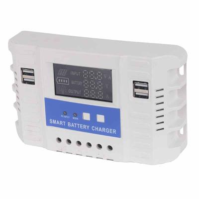 China Wholesale Solar Workstation Charging Controller 12v 24v 48v 10a 20a 30a 40a 50a 60a Pwm Solar Charge Controller Best for sale