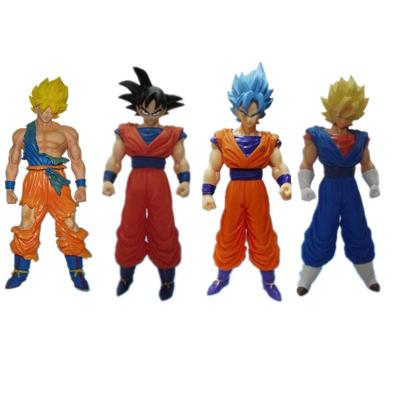 China Super Dragon Son Goku Gotenks Figure Collectible Toy For Gift Ball Japan Anime Action Figure PVC Figure 40cm Tall for sale