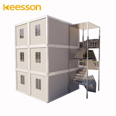 China Modern Keesson Household Storage Containers 50feet Prefab House Container With Toilet for sale