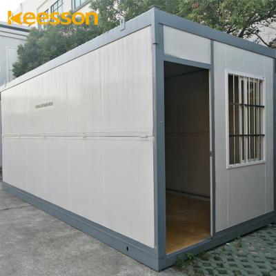 China Modern Foldable Keesson Container Camp 2 Room Villas Well Bolt Prefab House Container for sale