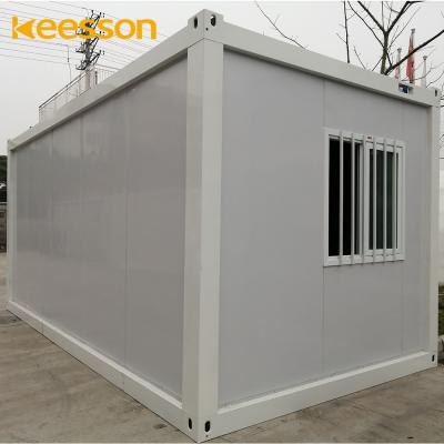 China Modern Tiny Style Homes Farmhouse Craftsman Flat Pack Container Keeson Modular Home Construction for sale