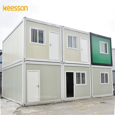 China Contemporary Quick Assembly 20ft40ft Detachable Modular Container House As Worker Camp for sale