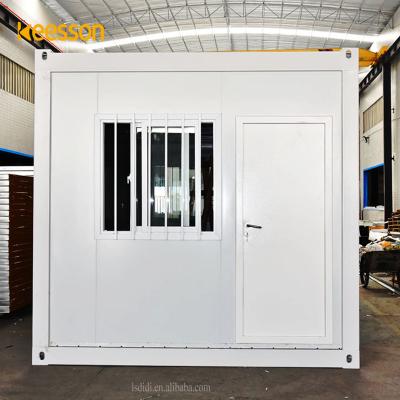 China Traditional Lightweight Steel Prefab Modular House Storage Container Office Flat Pack Detachable Container House for sale