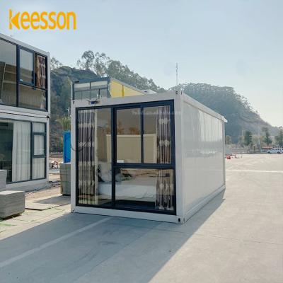 China Modern Ready Made Detachable 20ft Home Mobile Home Trailer Container Hotel Container House Luxury for sale